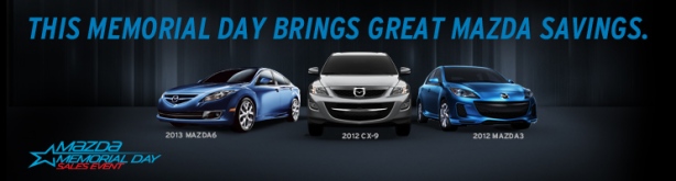Mazda Memorial Day Specials